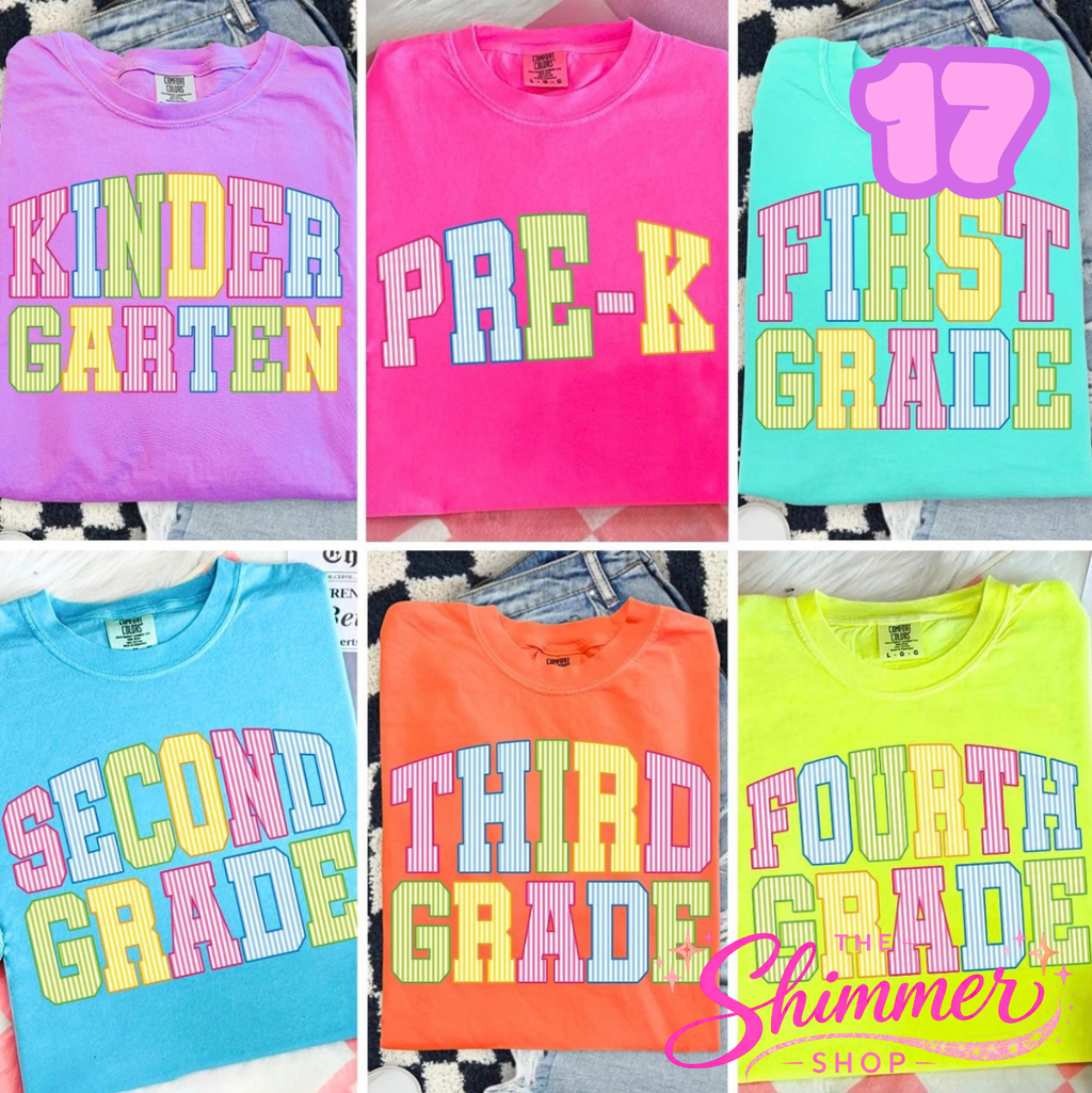 Back to School Tees