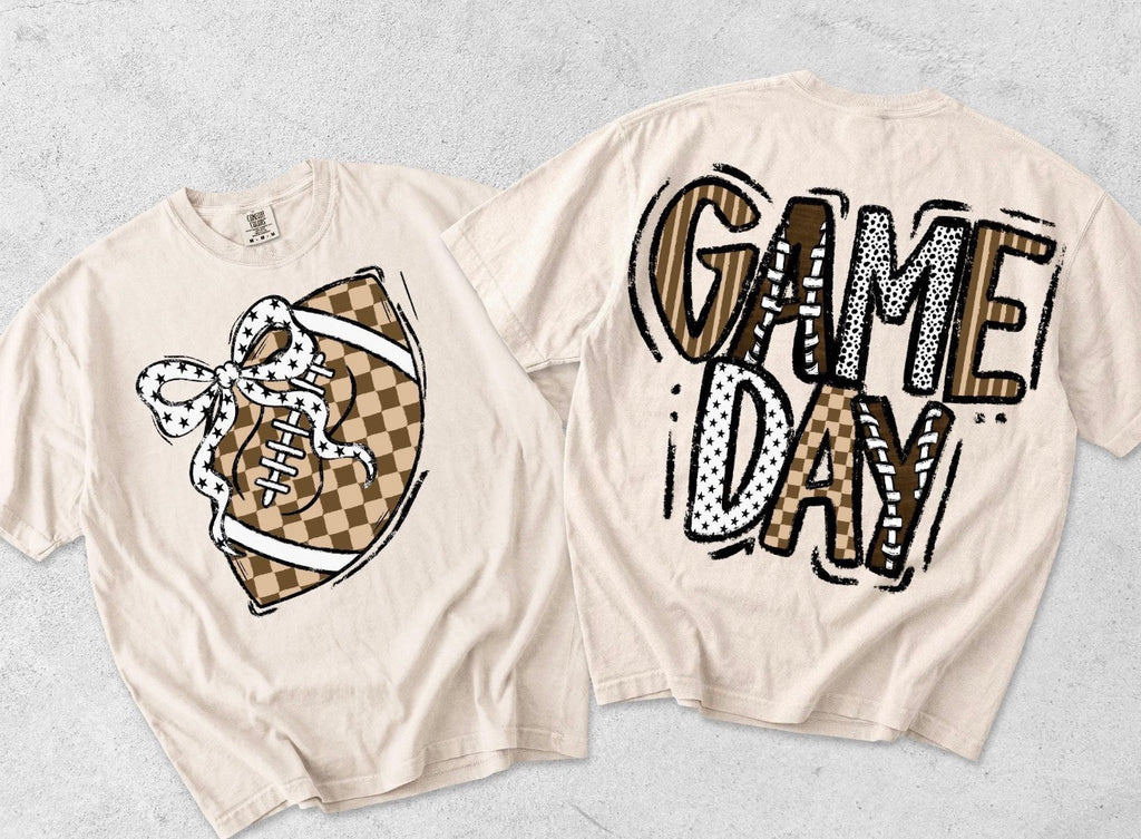 Checkered Football Game Day