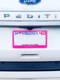 Rhinestone License Plate Cover