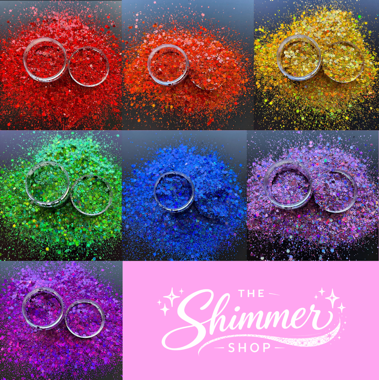 Roy G. Biv Glitter Bundle